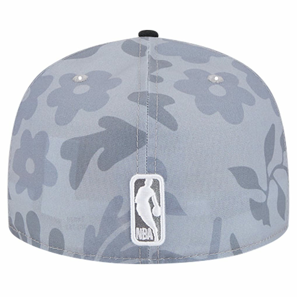 Chicago Bulls Palm Fronds 2-Tone 59FIFTY Fitted Hat - Gray sale