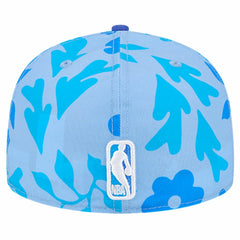 Dallas Mavericks Palm Fronds 2-Tone 59FIFTY Fitted Hat sale - Blue for sale