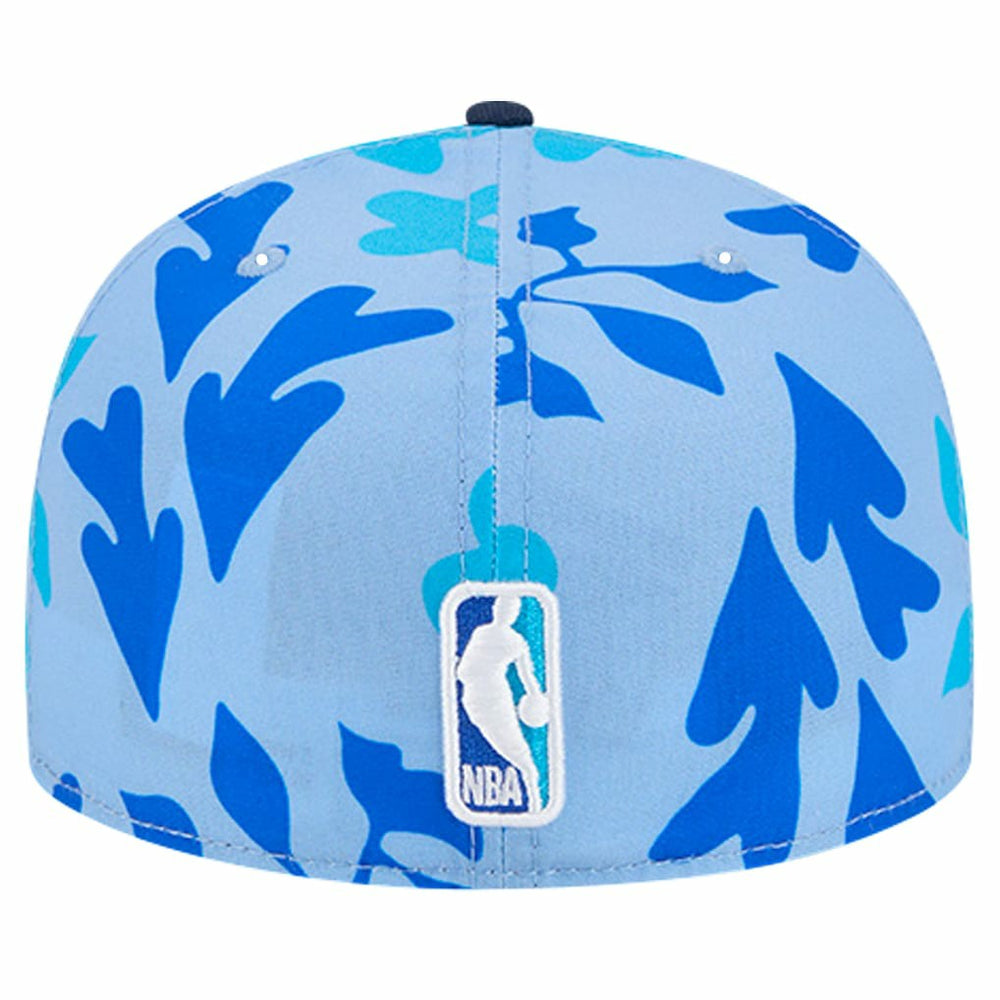Denver Nuggets Palm Fronds 2-Tone 59FIFTY Fitted Hat sale - Blue discount
