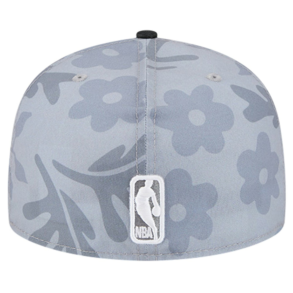Miami Heat Palm Fronds 2-Tone 59FIFTY Fitted Hat - Gray outlet