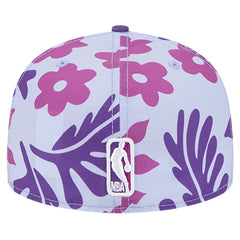 Los Angeles Lakers Palm Fronds 2-Tone 59FIFTY Fitted Hat - Purple for sale