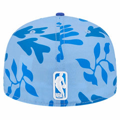 Philadelphia 76ers Palm Fronds 2-Tone 59FIFTY Fitted Hat - Royal online