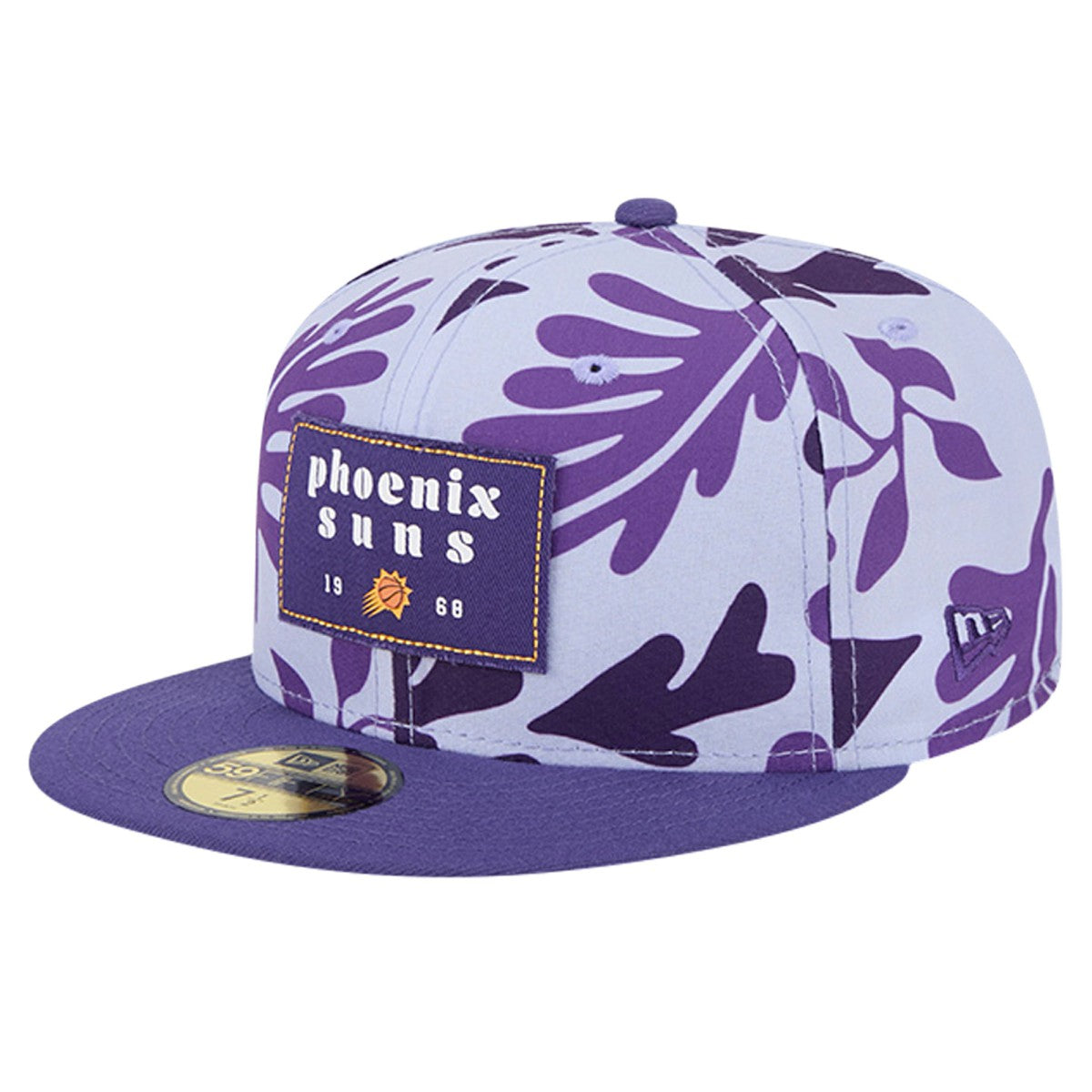 Phoenix Suns Palm Fronds 2-Tone 59FIFTY Fitted Hat - Purple discount
