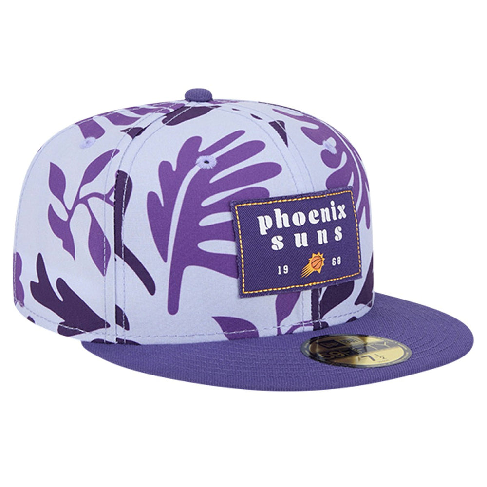 Phoenix Suns Palm Fronds 2-Tone 59FIFTY Fitted Hat - Purple discount