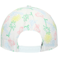 Miami Heat Palm Trees and Waves Golfer Adjustable Hat - White discount
