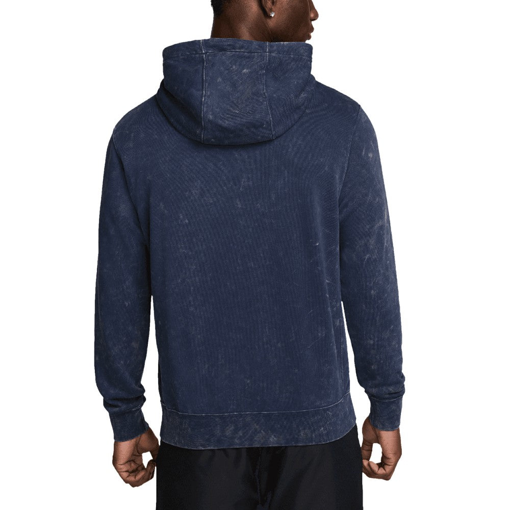 Paris Saint-Germain Club Washed Pullover Hoodie - Navy online
