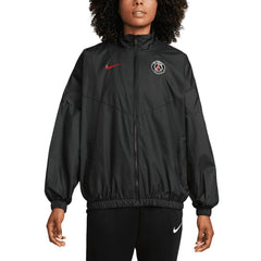 Paris Saint-Germain Women's Essential Windrunner Full-Zip Jacket - Black cheap