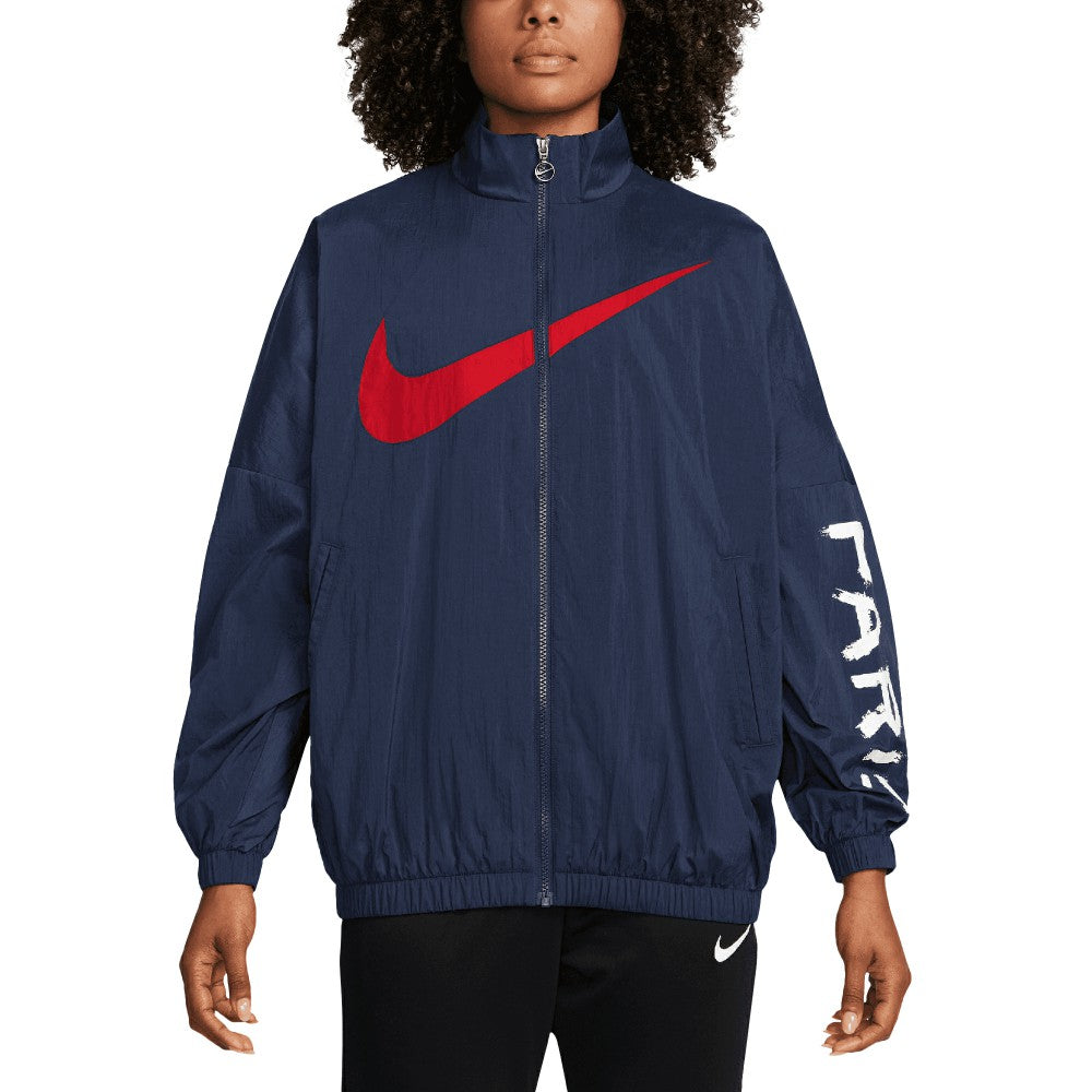 Paris Saint-Germain Women's Essential Windrunner Full-Zip Jacket - Navy discount
