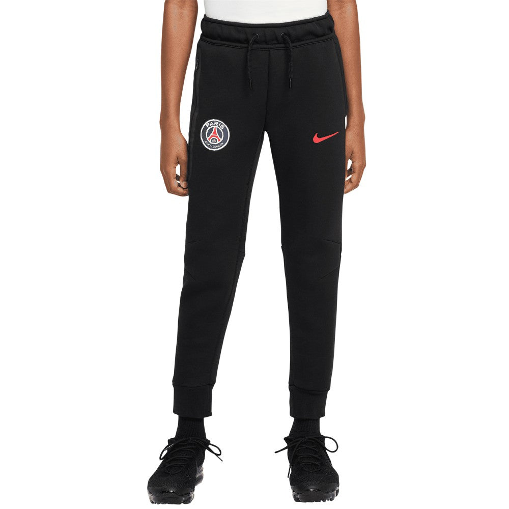 Paris Saint-Germain Youth Tech Fleece Pant - Black for sale