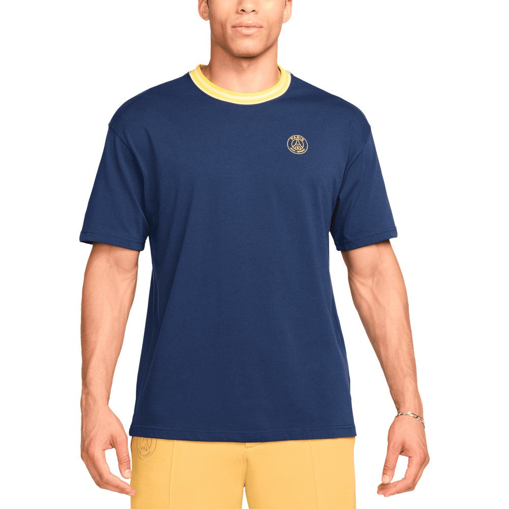 Paris Saint-Germain Premium Essentials T-Shirt - Navy on sale