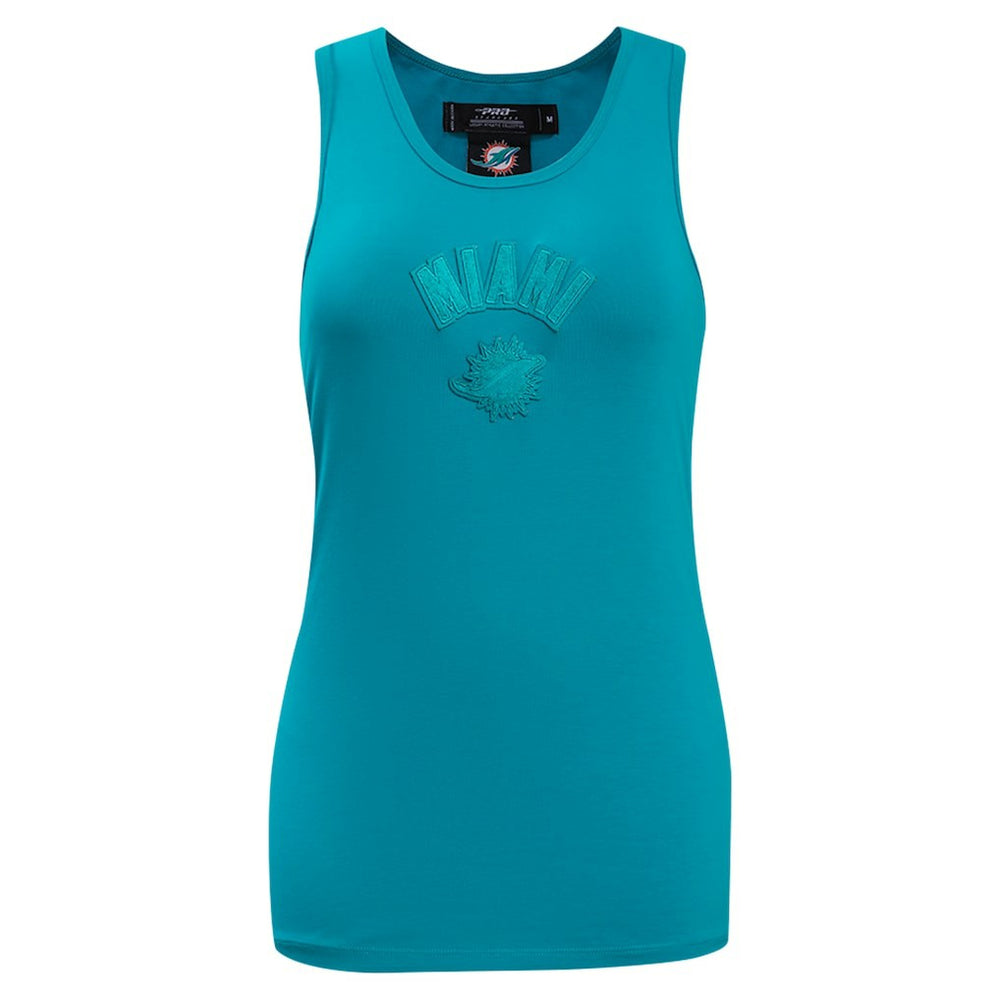 Miami Dolphins Pro Standard Women's Triple Tonal Racerback Tank Top - Aqua online