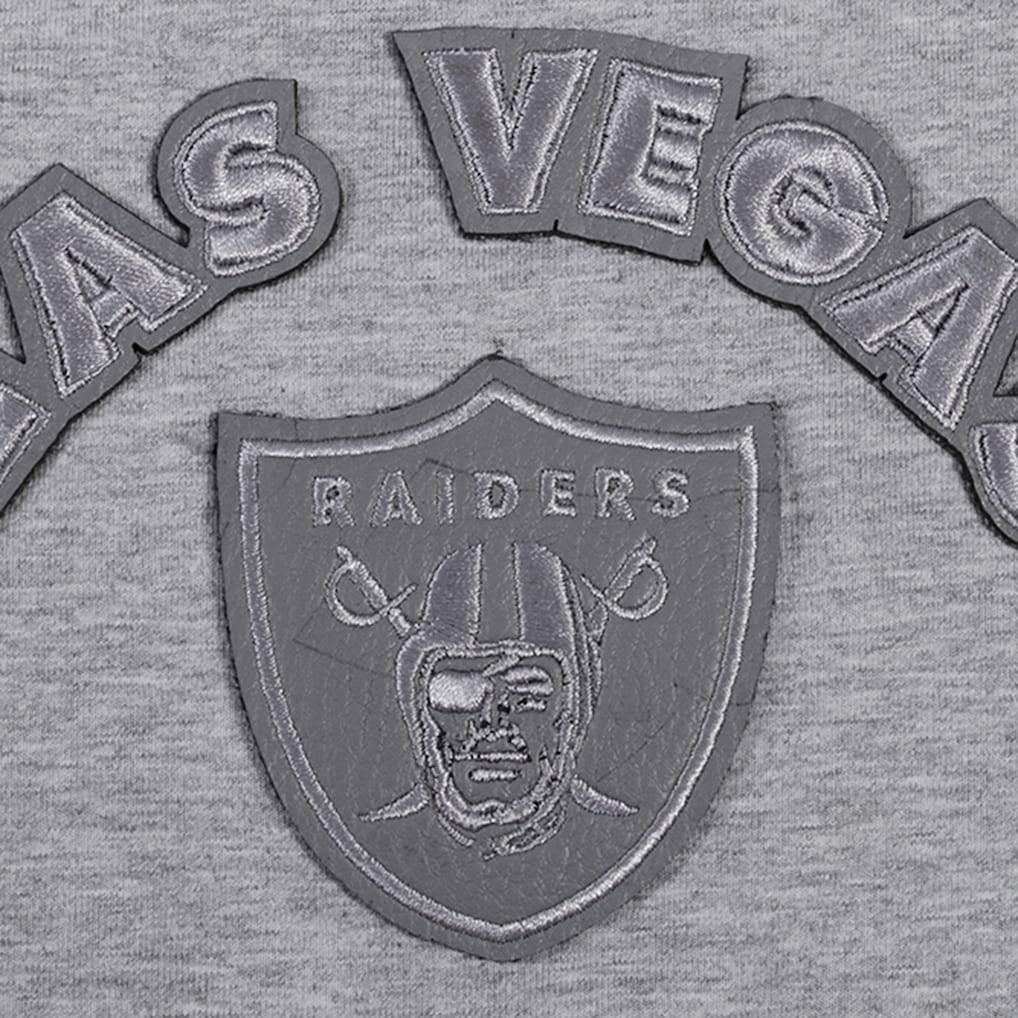 Las Vegas Raiders Pro Standard Women's Triple Tonal Racerback Tank Top - Gray cheap