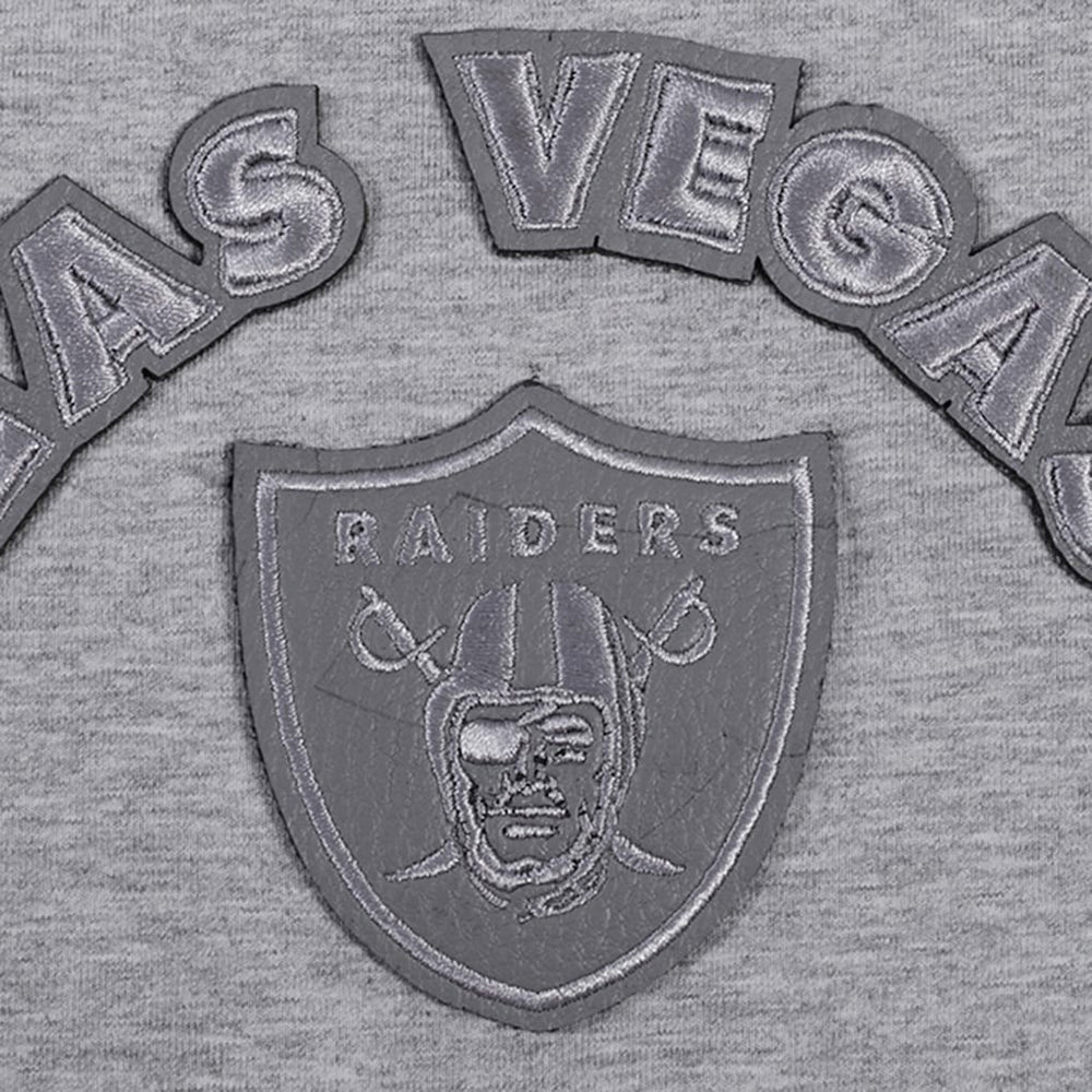 Las Vegas Raiders Pro Standard Women's Triple Tonal Racerback Tank Top - Gray cheap