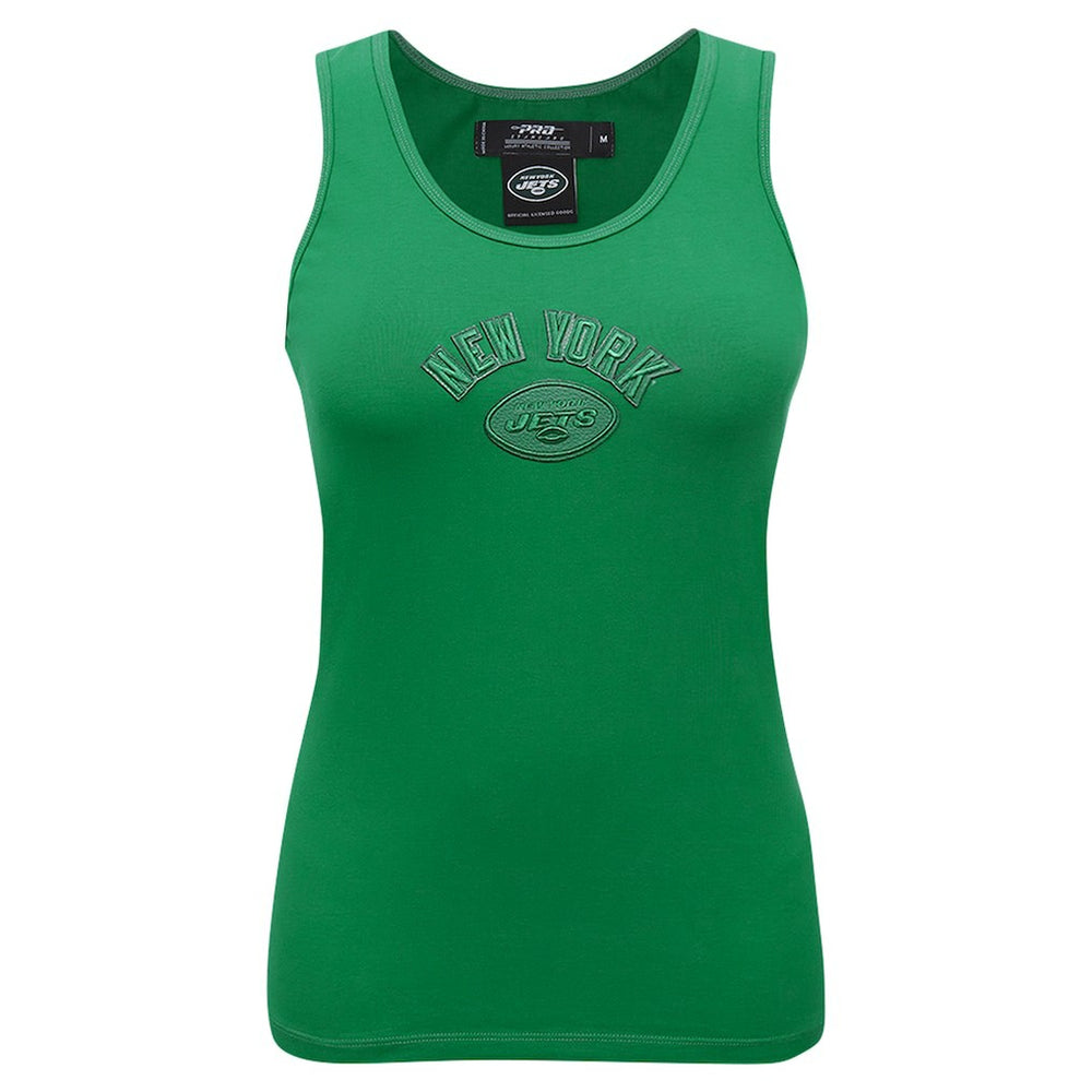 New York Jets Pro Standard Women's Triple Tonal Racerback Tank Top - Kelly Green on sale
