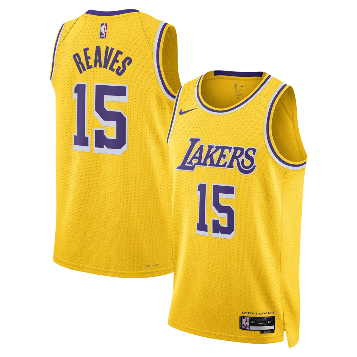 Austin Reaves Los Angeles Lakers Unisex Swingman Jersey - Icon Edition - Gold shop