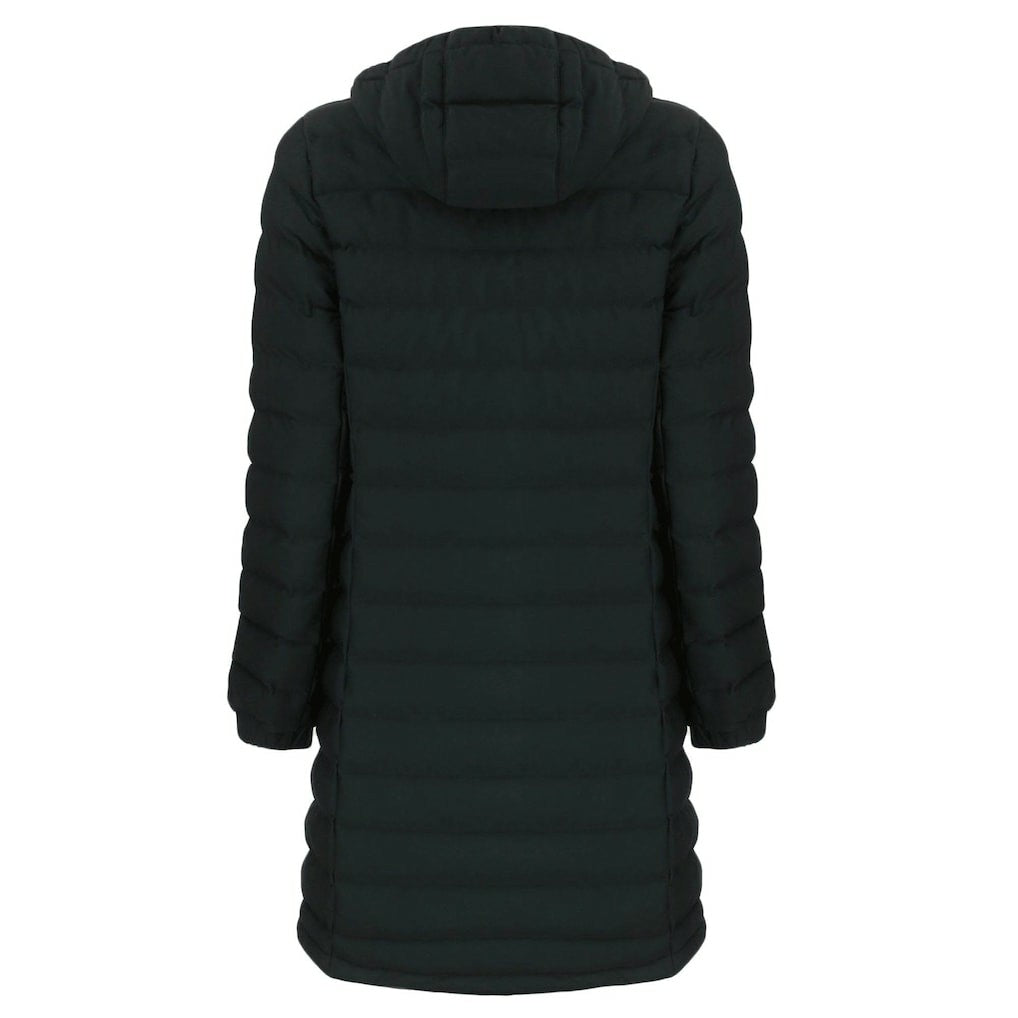 Washington Commanders Cutter & Buck Women's Mission Ridge Repreve Eco Insulated Long Full-Zip Puffer Jacket - Black sale