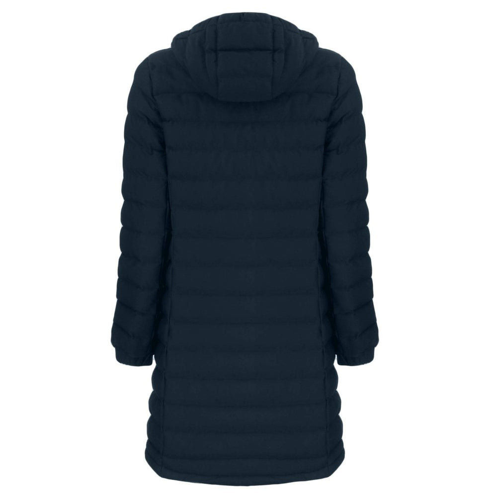Denver Broncos Cutter & Buck Women's Mission Ridge Repreve Eco Insulated Long Full-Zip Puffer Jacket - Navy sale