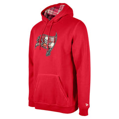 Tampa Bay Buccaneers New Era 3rd Down Plaid Pullover Hoodie - Red for sale