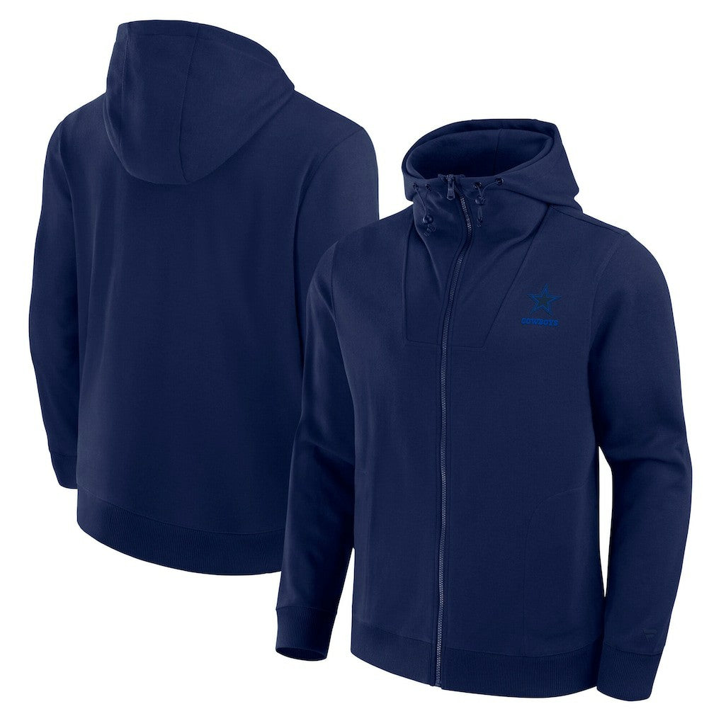 Dallas Cowboys Unisex Front Office Full-Zip Hoodie - Navy for sale