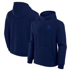 Dallas Cowboys Unisex Front Office Tonal Tri-Blend Pullover Hoodie - Navy cheap