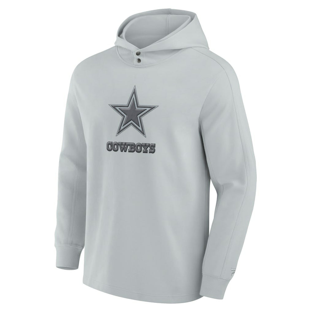Dallas Cowboys Elements Blaze Tri-Blend Long Sleeve Hoodie T-Shirt - Gray sale
