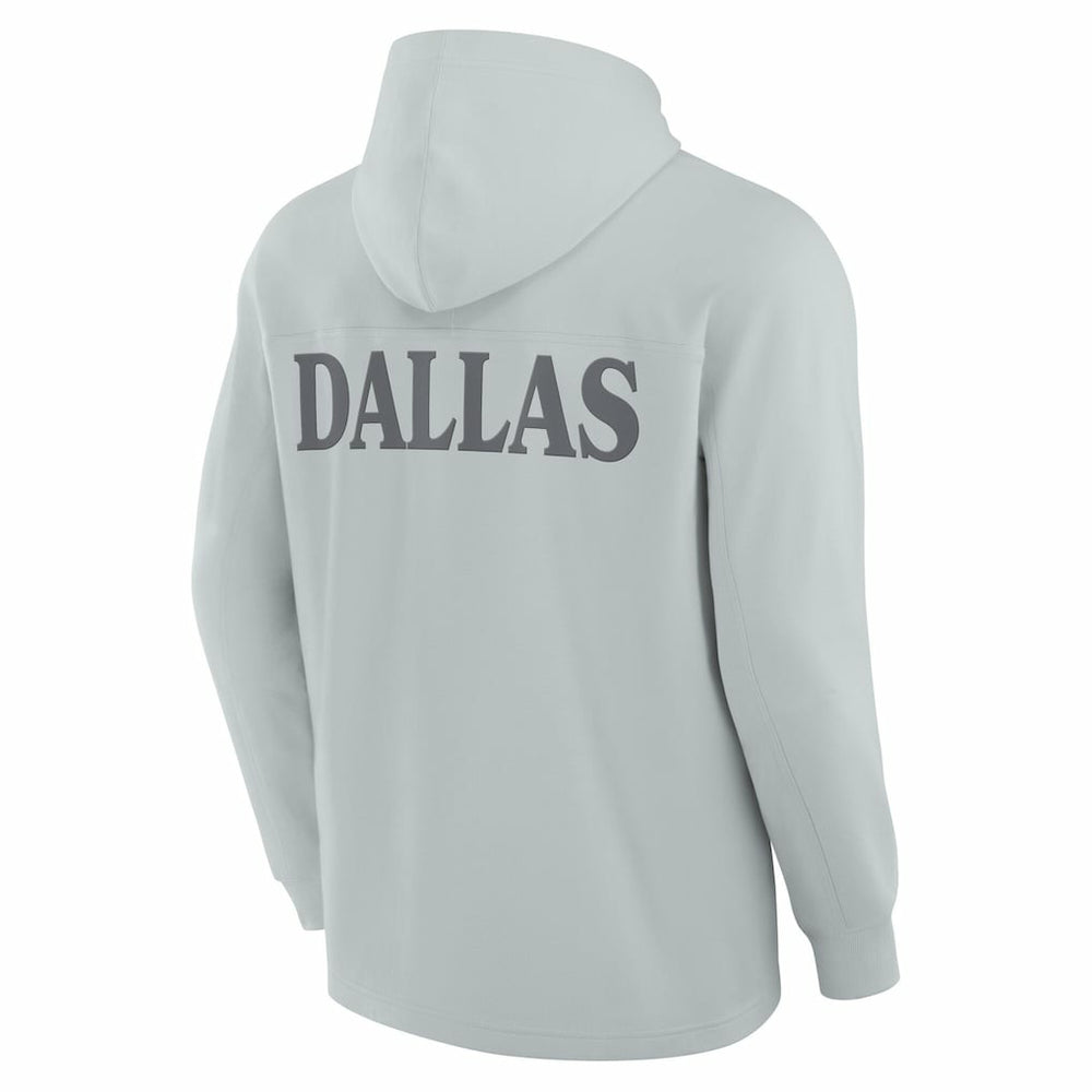 Dallas Cowboys Elements Blaze Tri-Blend Long Sleeve Hoodie T-Shirt - Gray sale