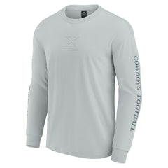Dallas Cowboys Unisex Elements Strive Long Sleeve T-Shirt - Gray cheap