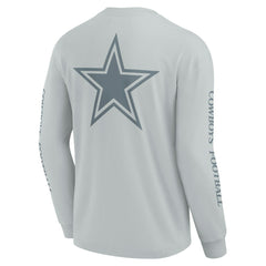 Dallas Cowboys Unisex Elements Strive Long Sleeve T-Shirt - Gray cheap