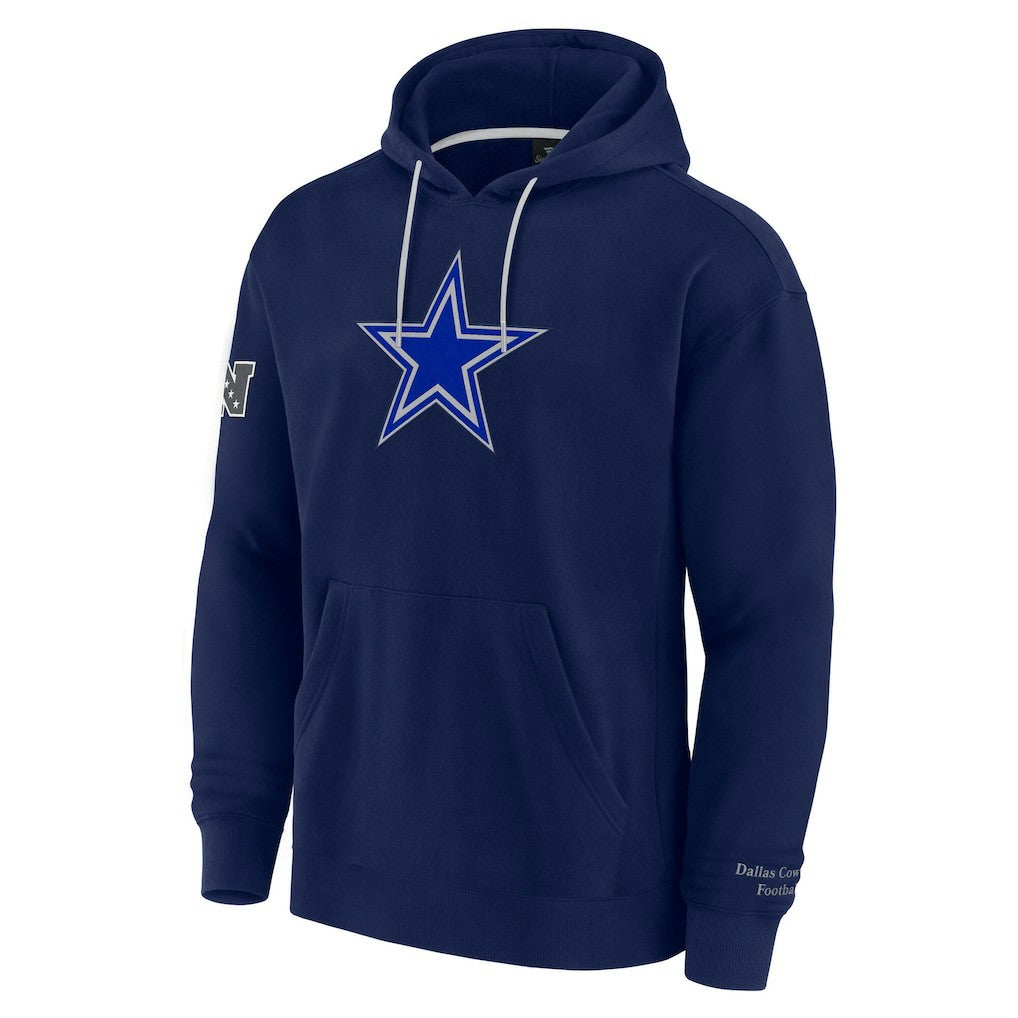 Dallas Cowboys Elements Pace Pullover Hoodie - Navy discount