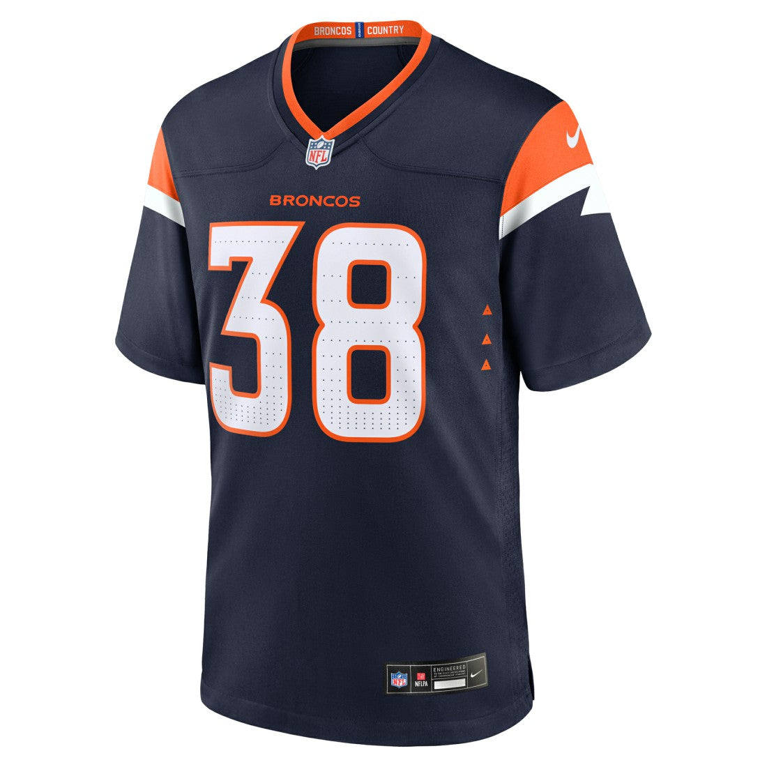 Jaleel McLaughlin Denver Broncos Alternate Game Jersey - Navy for sale