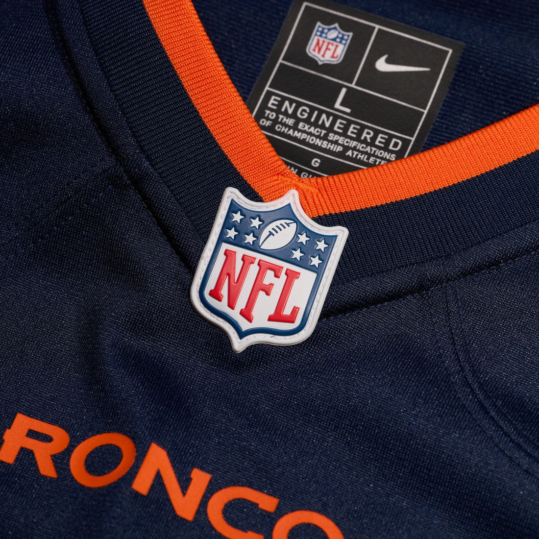 Jaleel McLaughlin Denver Broncos Alternate Game Jersey - Navy for sale