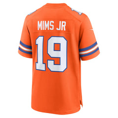 Marvin Mims Jr Denver Broncos Mile High Collection 1977 Throwback Player Game Jersey - Orange discount