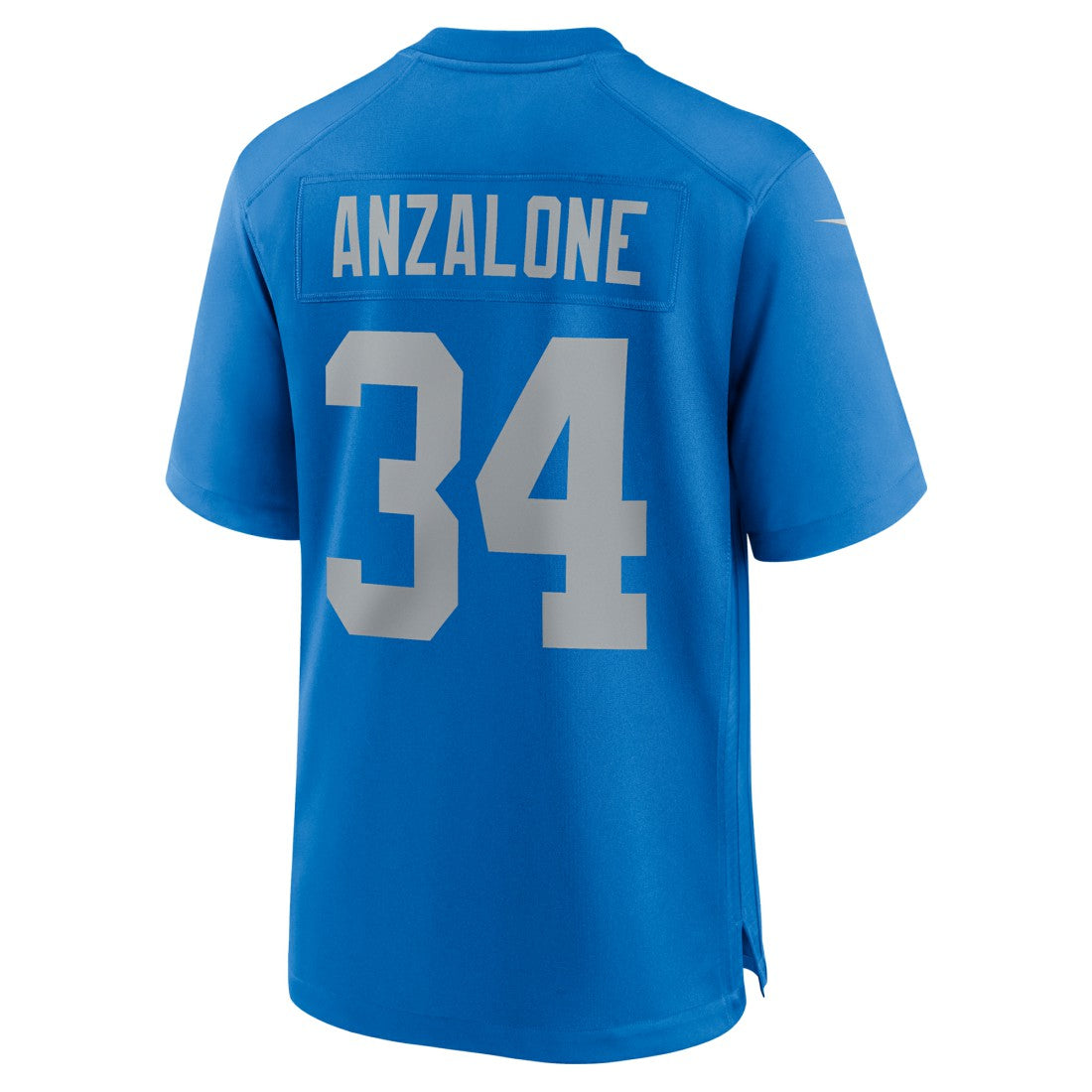 Alex Anzalone Detroit Lions Alternate Game Jersey - Blue discount