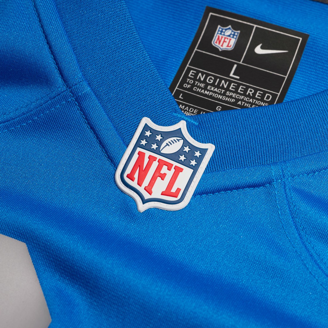 Alex Anzalone Detroit Lions Alternate Game Jersey - Blue discount