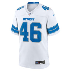 Jack Campbell Detroit Lions White Game Jersey - White outlet