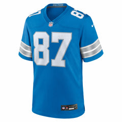Sam LaPorta Detroit Lions Game Jersey - Blue for sale
