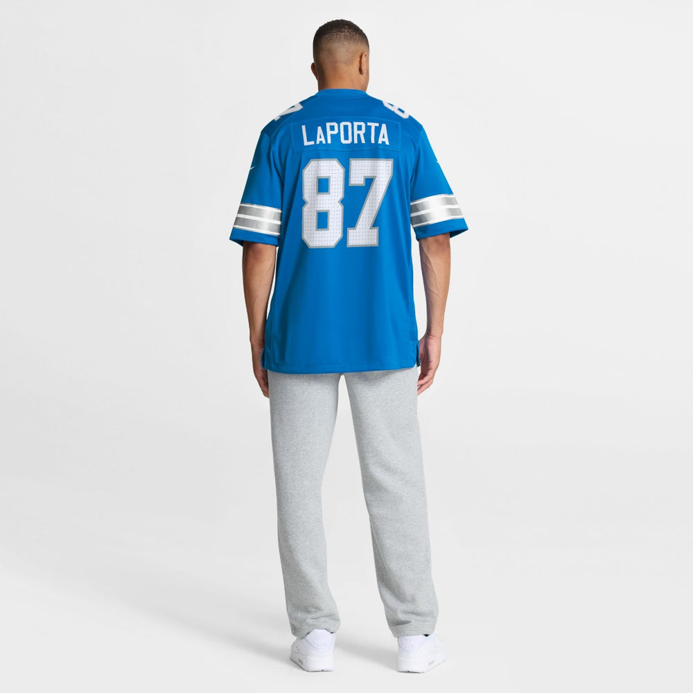 Sam LaPorta Detroit Lions Game Jersey - Blue for sale