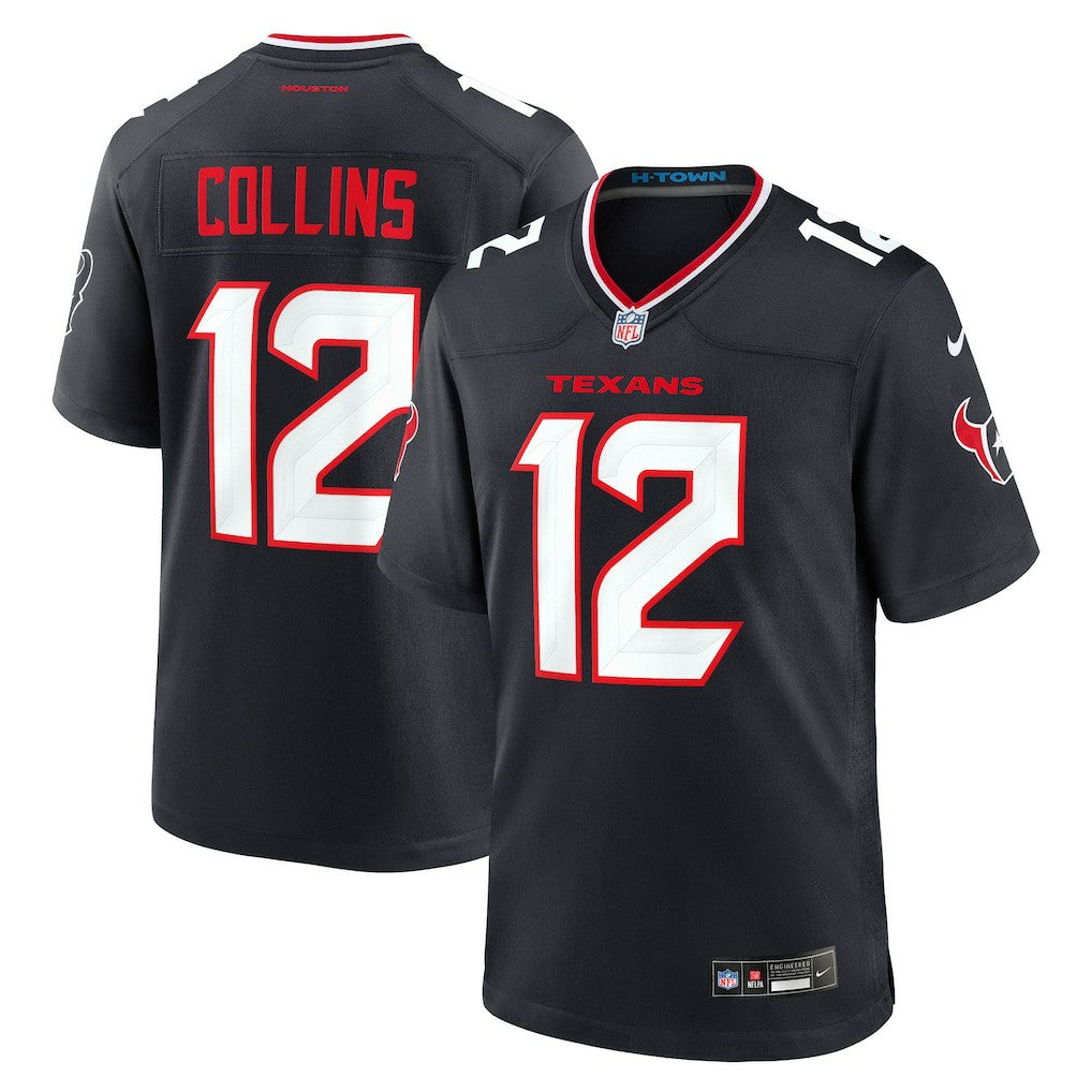 Nico Collins Houston Texans Game Jersey - Navy cheap