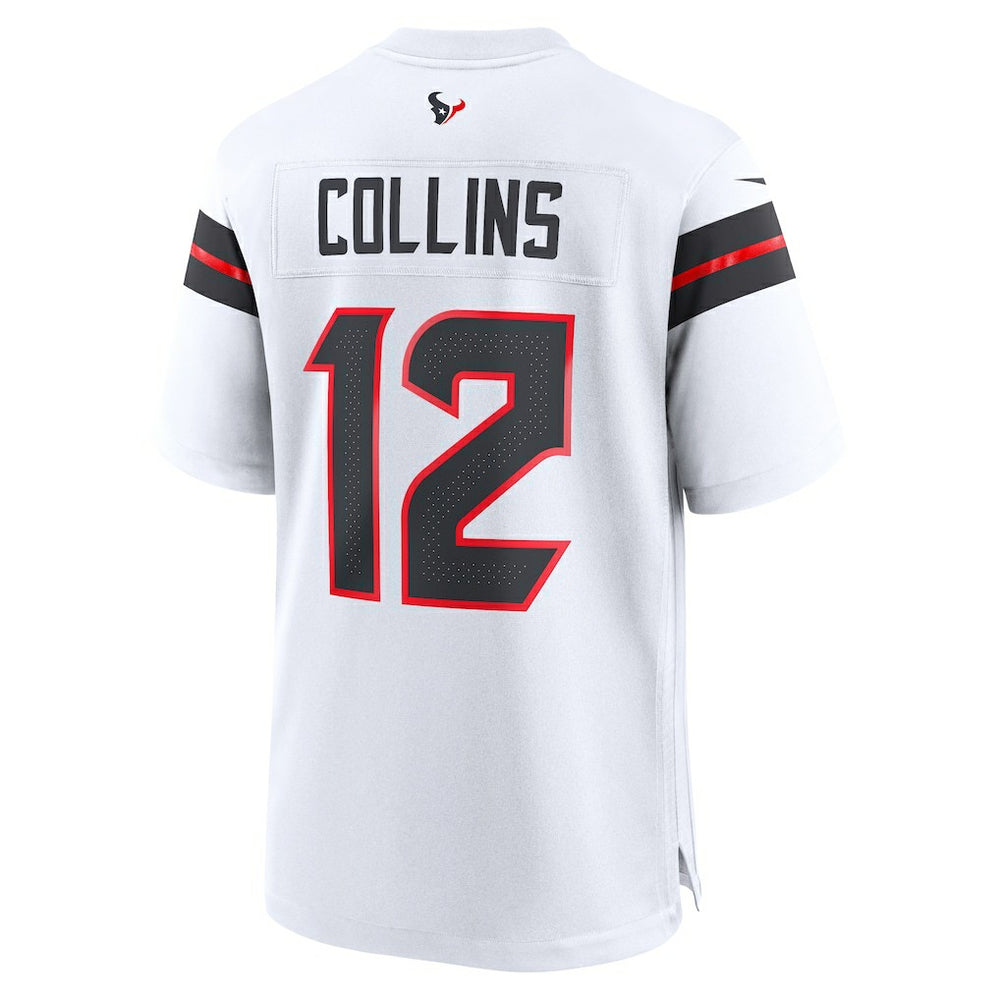 Nico Collins Houston Texans Game Jersey - White for sale