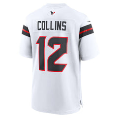 Nico Collins Houston Texans Game Jersey - White for sale