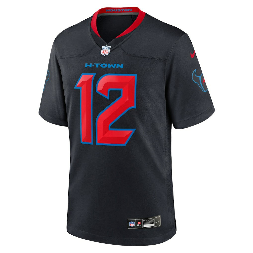 Nico Collins Houston Texans 2nd Alternate Game Jersey - Navy cheap