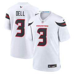 Tank Dell Houston Texans Game Jersey - White sale