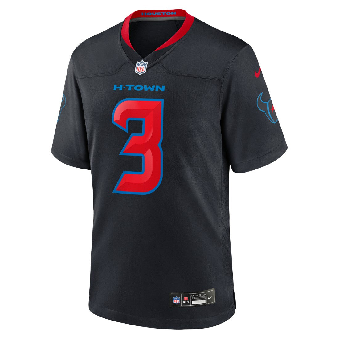 Tank Dell Houston Texans 2nd Alternate Game Jersey - Navy on sale
