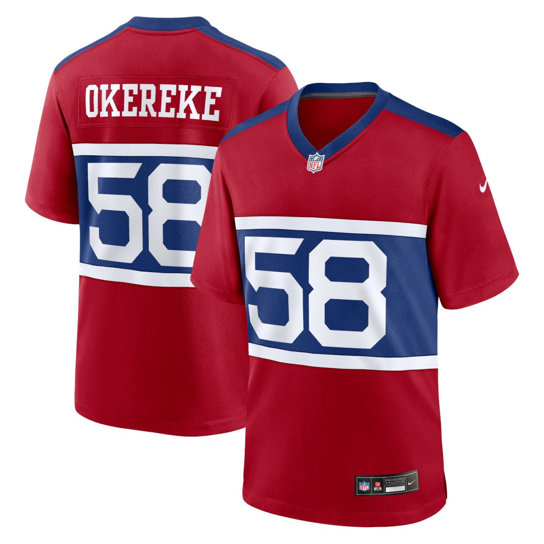 Bobby Okereke New York Giants Alternate Player Game Jersey - Century Red sale
