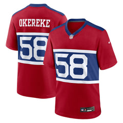 Bobby Okereke New York Giants Alternate Player Game Jersey - Century Red sale