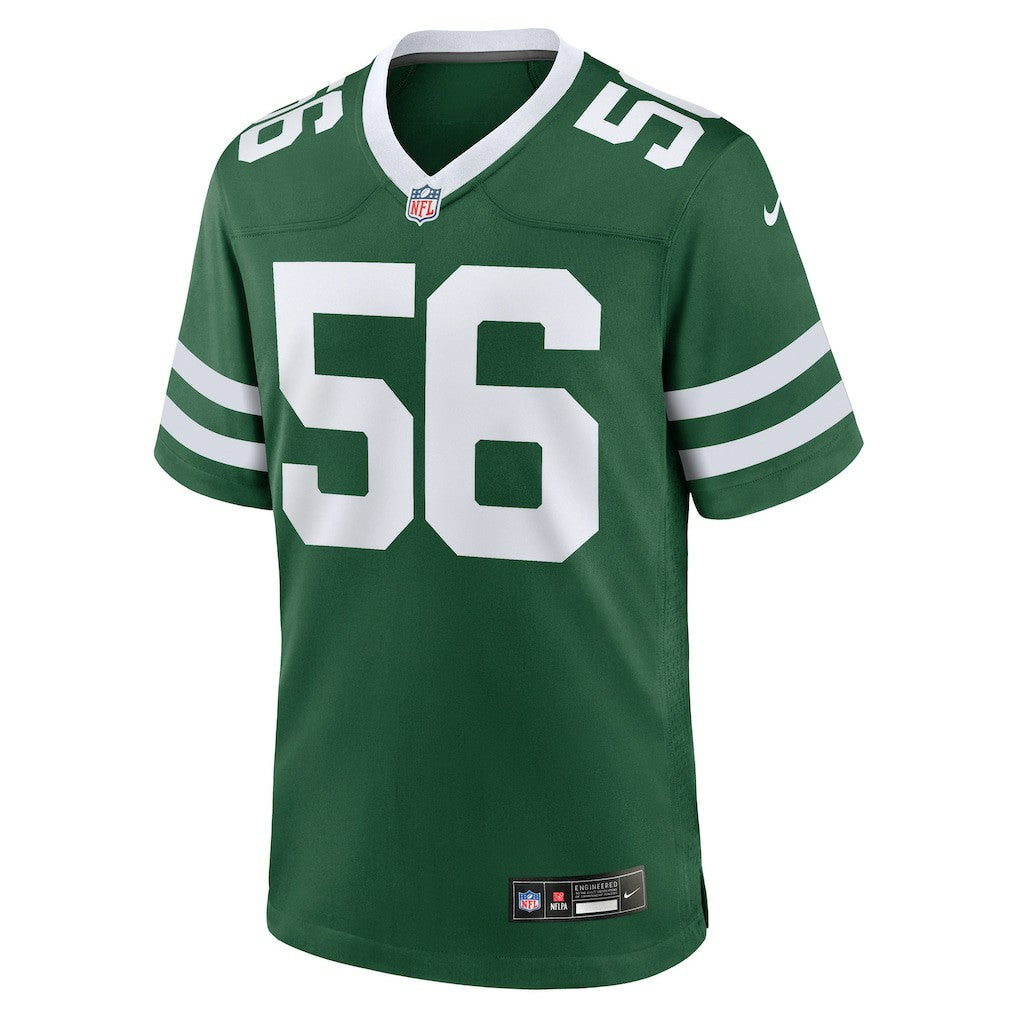 Quincy Williams New York Jets Game Player Jersey – Legacy Green discount