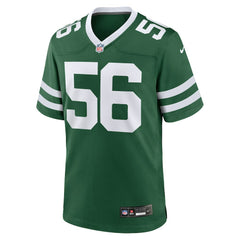 Quincy Williams New York Jets Game Player Jersey – Legacy Green discount