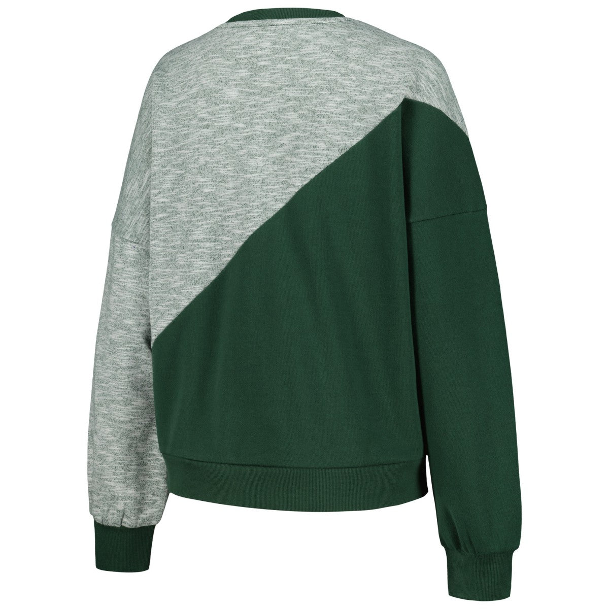 Milwaukee Bucks G-III 4Her by Carl Banks Women's Benches Split Pullover Sweatshirt - Hunter Green shop