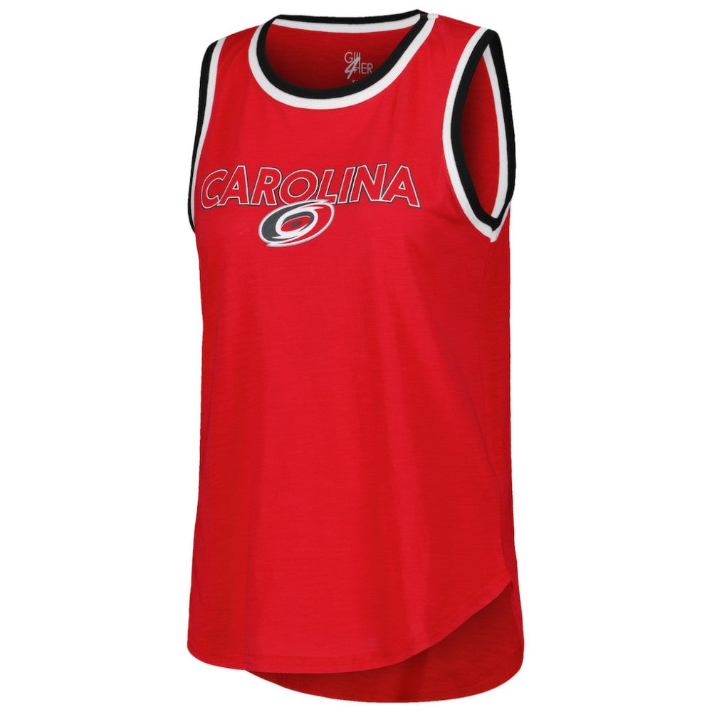 Carolina Hurricanes G-III 4Her by Carl Banks Women's Strategy Tank Top - Red Tank Top