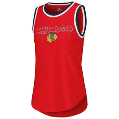 Chicago Blackhawks G-III 4Her by Carl Banks Women's Strategy Tank Top - Red Tank Top